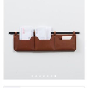 Magnolia Home Joanna Gaines Leather Wall Pockets